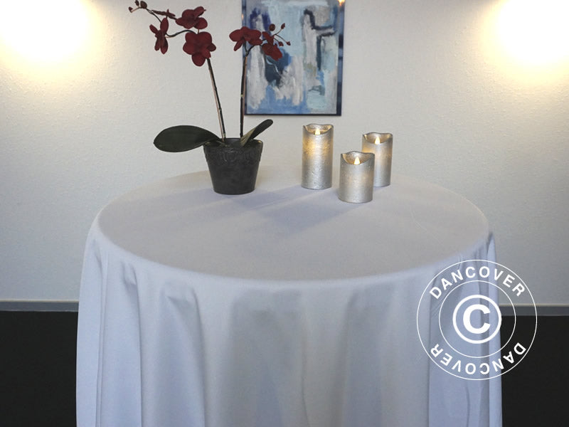 Tovaglia Ø80x110cm, Bianco