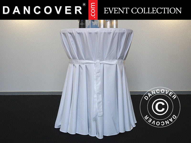 Tovaglia Ø80x110cm, Bianco