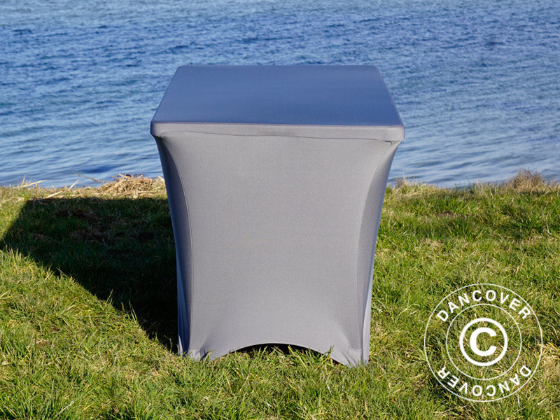 Copri-tavolo elasticizzato 150x72x74cm, Grigio