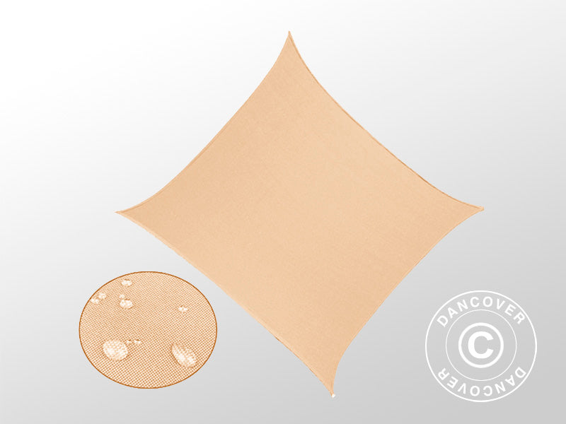 Voile d'ombrage DIY, 0,5x50m, 1 rouleau, Sable