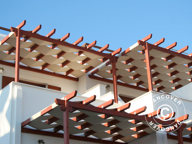 Voile d'ombrage DIY, 0,5x50m, 1 rouleau, Sable