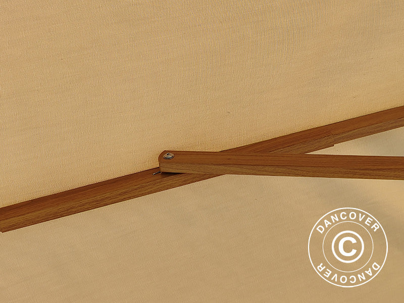 Freiarm-Sonnenschirm Antigua, 3x4m, Sand