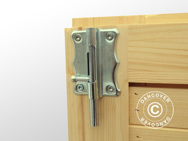 Casetta in legno Bertilo Multibox3, 2x0,82x1,63m, 1,6m², Naturale