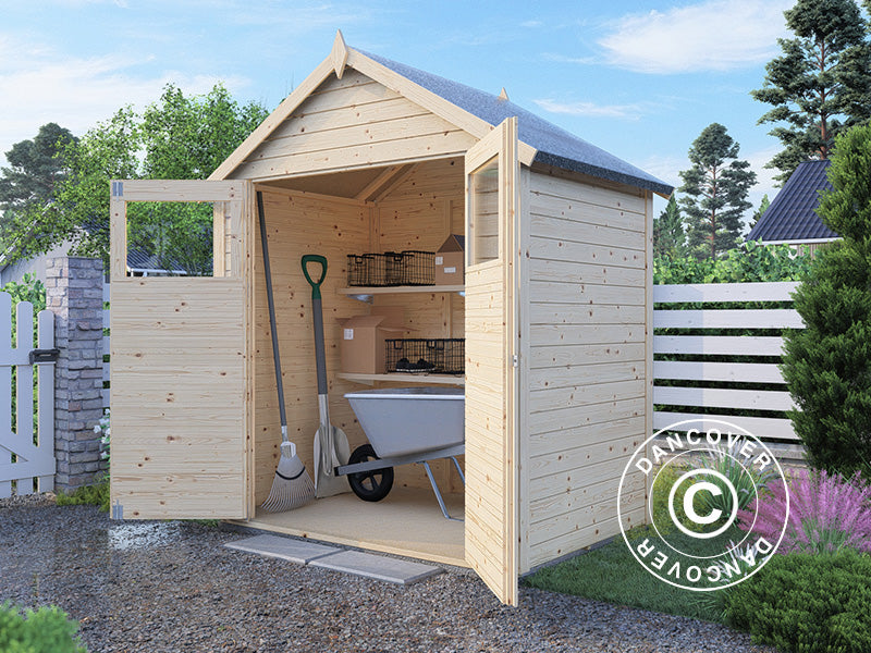 Holzschuppen, Bertilo Sylt 1, 1,8x1,2x2,25m, 2,16m²