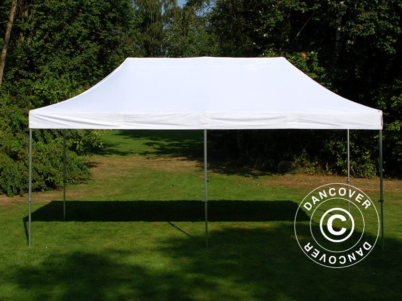 Gazebo pieghevole FleXtents PRO Steel 3x6m Bianco