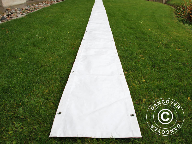 Gouttière de toit 14m PVC pour tentes de réception