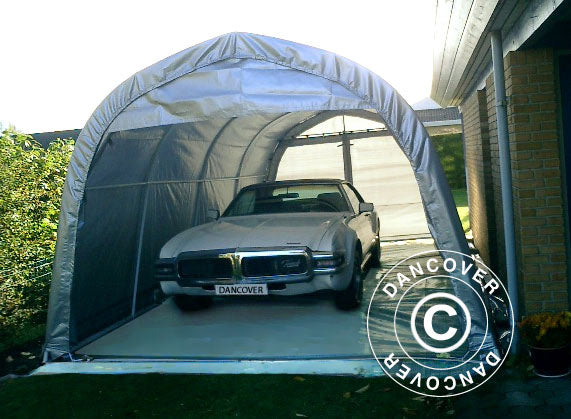 Telo, pavimento per tende 3,76x7,2m PVC, Grigio