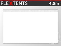 Standard-Seitenwand für FleXtents, 4,5 Weiß
