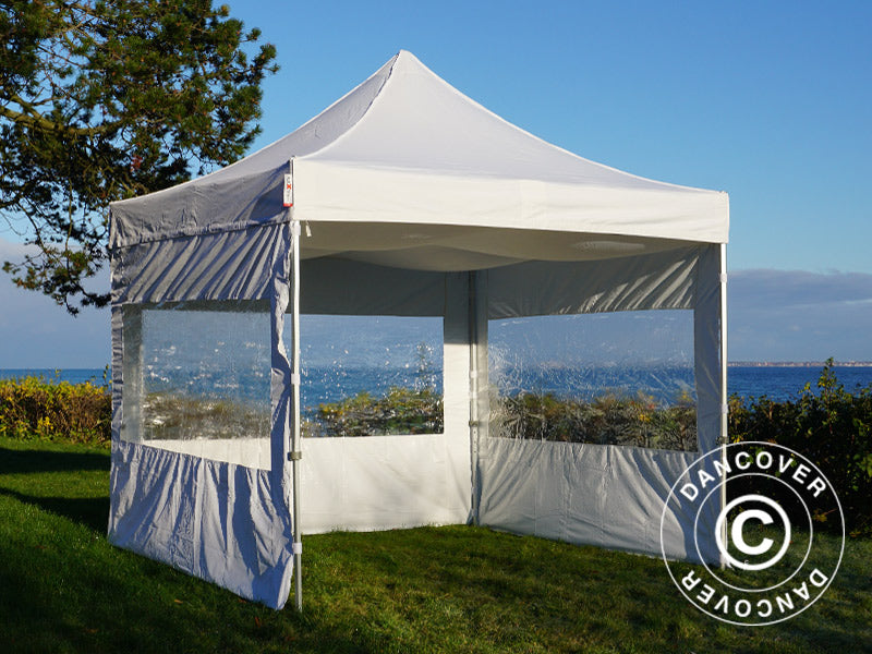 Drapés des plafonds FleXtents, Blanc, pour Tente pliante 3x3m