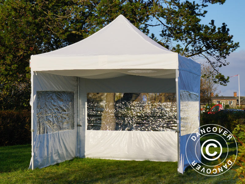 Drapés des plafonds FleXtents, Blanc, pour Tente pliante 3x3m