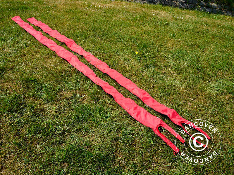 Verbindungsplane für FleXtents®-PRO-Faltzelt der 3m-Serie, rot, 2 St.