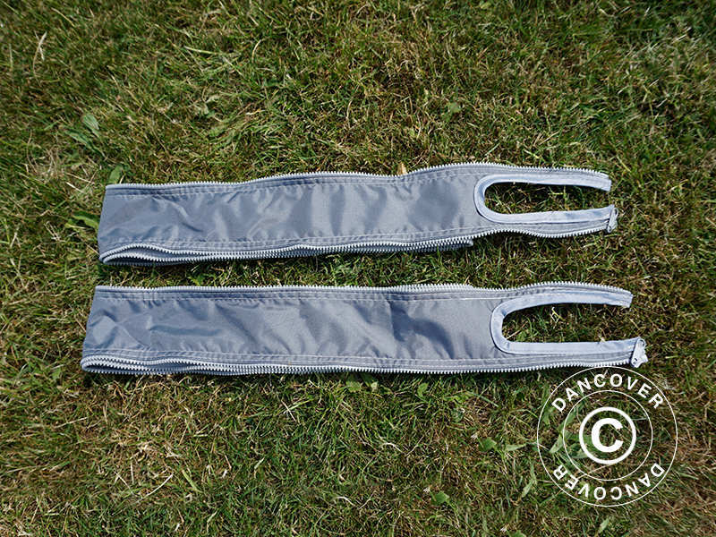 Panneaux d’étanchéité pour les tentes pliantes FleXtents® PRO de la gamme 3m, Gris, 2 pcs.