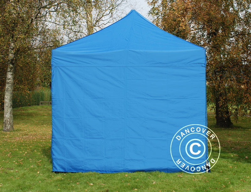 Kit parete laterale standard per FleXtents, 4m, Blu
