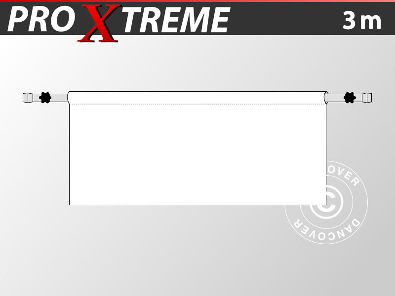 Flext. Xtreme Halfsidepanel 3m White GL