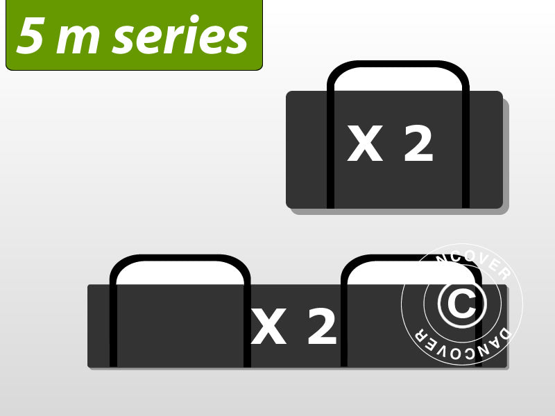 Sac de transport, gamme de chapiteaux 5m.