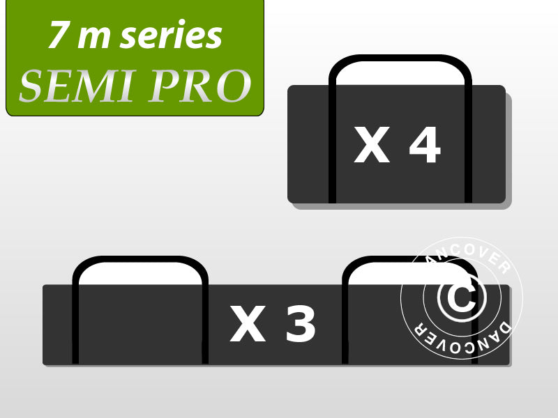 Sac de transport, gamme de chapiteaux 7m. SEMI PRO