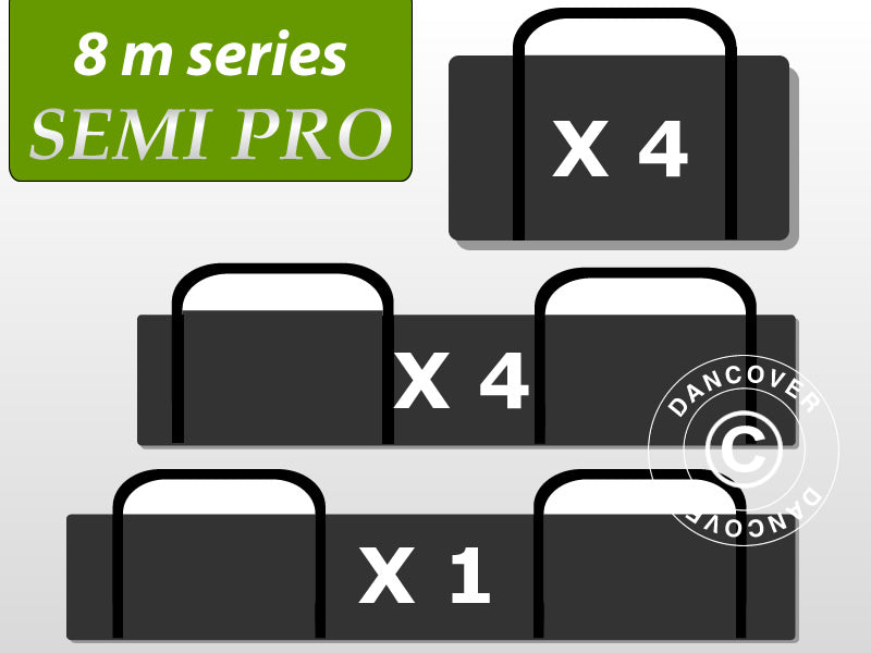 Carry Bags Combi for 8m SEMI PRO Party series