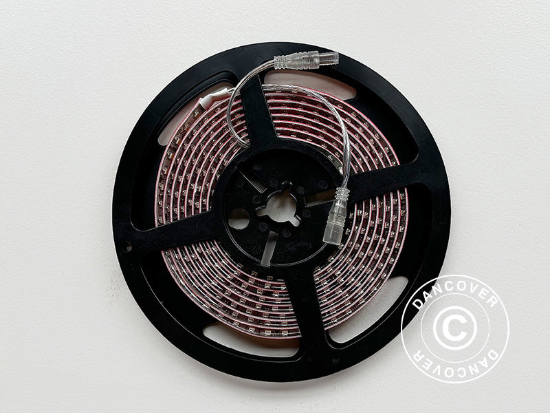 Striscia luminosa LED per pergola San Pablo 3x3m, 4 pz., Bianco caldo