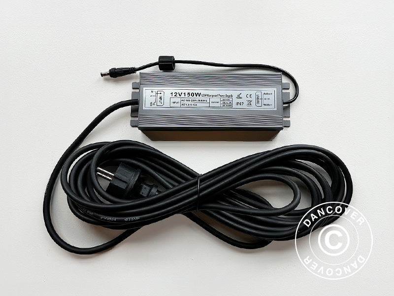 Striscia luminosa LED per pergola San Pablo 3x3m, 4 pz., Bianco caldo