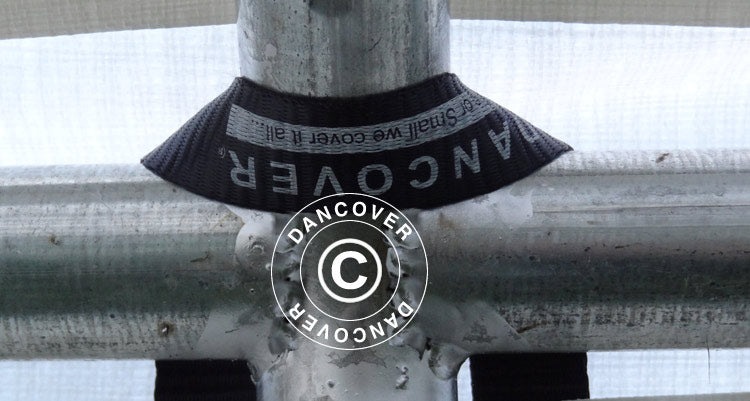 Sangles à cliquet PRO 20m, Noir, 1 unité