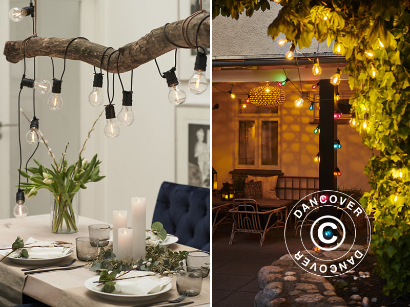 Jeu de lumières LED supplémentaires, Tobias, 4,5m, Clear