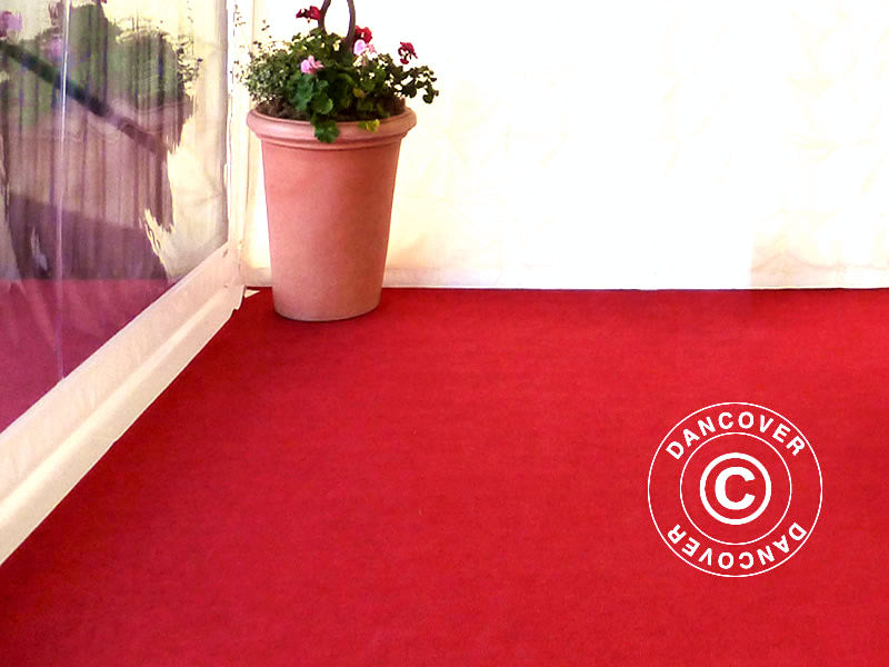 Tapis 2x16m, Rouge, 400g