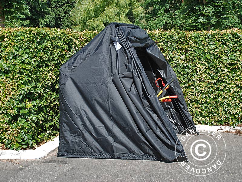 Faltgarage (Motorrad), 1,05x2,7x1,57m, Schwarz