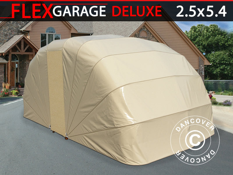 Faltgarage (Auto), 2,5x5,4x2m, beige
