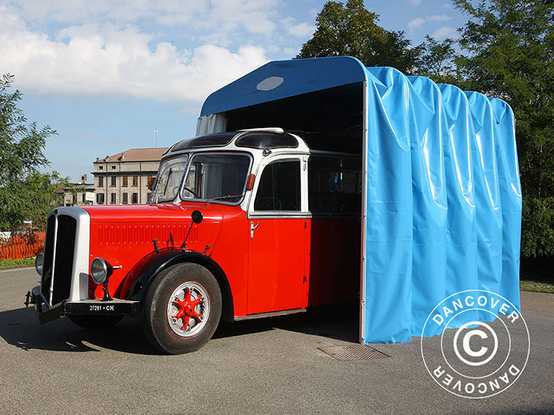 Faltgarage Tunnel (Wohnwagen), 3x5,15x3,6m, Weiß