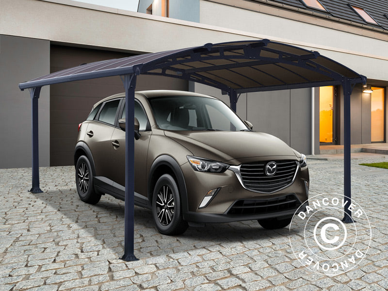 Carport Arcadia, Palram/Canopia, 3,59x4,35m, Grau