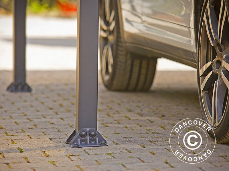 Carport Arcadia, Palram/Canopia, 3,59x5,07m, Grau