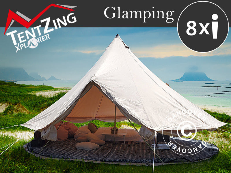 Bell Tent TentZing 6m 8 Pers Sand