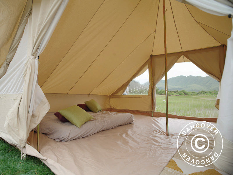 Zelt für Glamping, TentZing®, 4x5m, 10 Personen, Sand