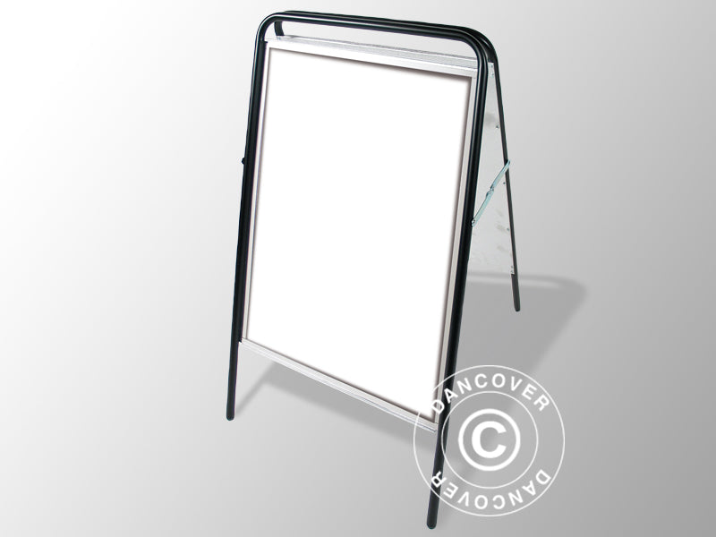 Cavalletto pubblicitario, 68x114cm, Nero
