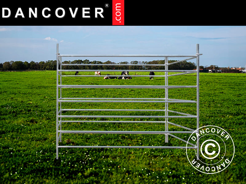 Fence Barrier Set for Animals 150x122cm - 2 Sets