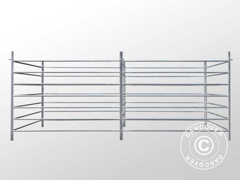 Fence Barrier Set for Animals 150x122cm - 4 Sets