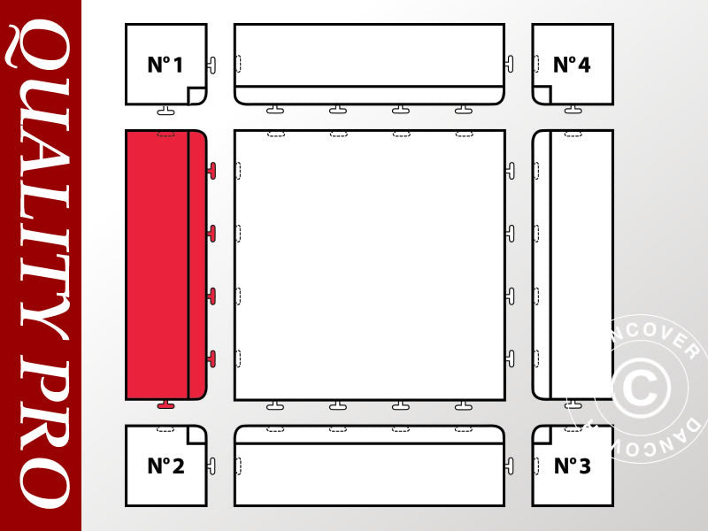 Bord du plancher, Pièce de la Gauche, Anthracite