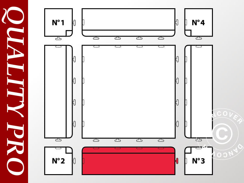 Lato pavimentazione pezzo sotto, Antracite