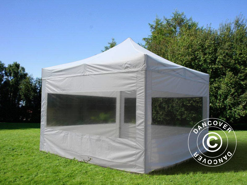 Flext. Pro Xtreme 3x3m Pano. White Top & SW GL