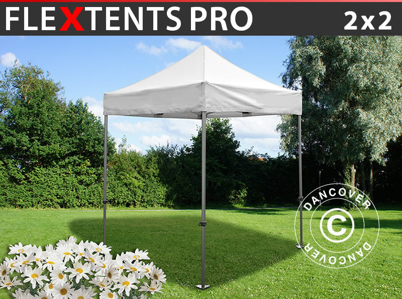 Flext. Pro 2x2m White Top & Frame GL