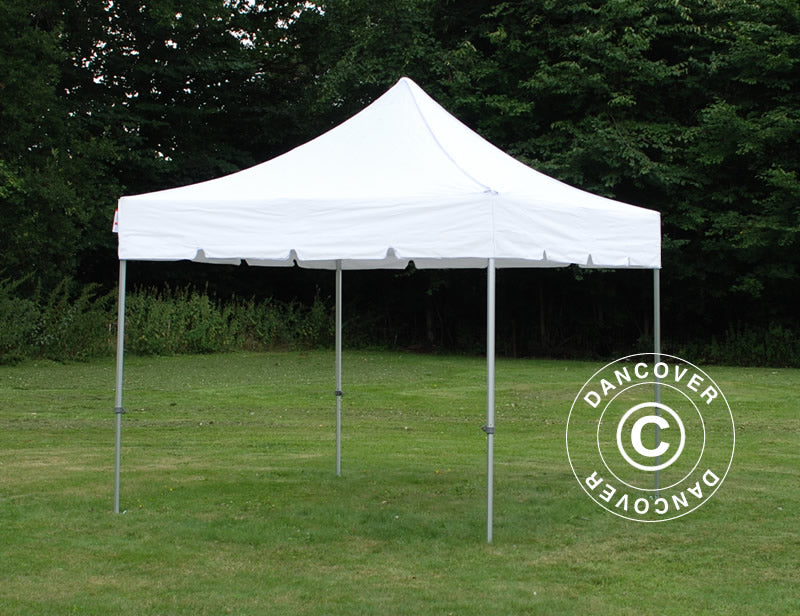 Gazebo pieghevole FleXtents PRO "Peaked" 3x3m Bianco
