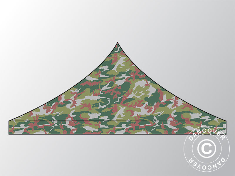 Copertura del tetto per il Gazebo pieghevole FleXtents 3x6m, Camouflage