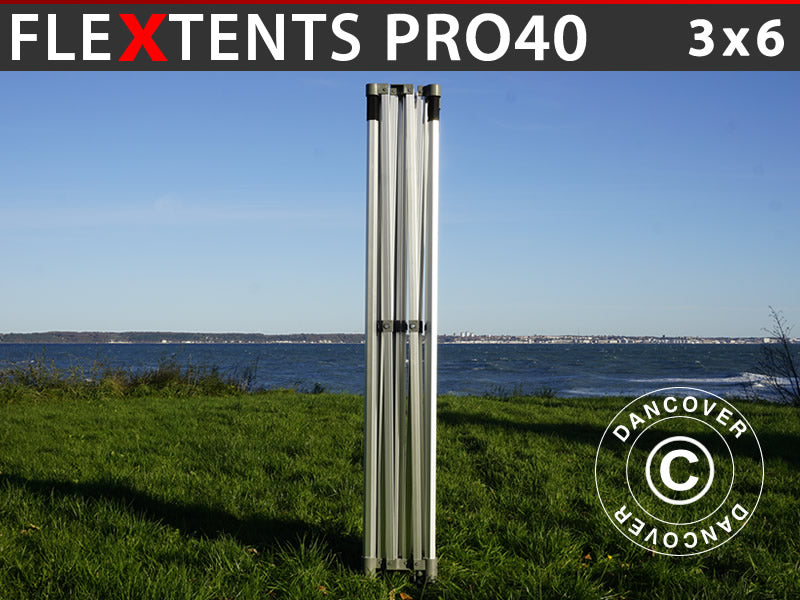 Aluminiumrahmen für Faltzelt FleXtents PRO 3x6m, 40mm