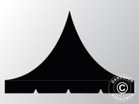 Copertura del tetto per il Gazebo pieghevole FleXtents PRO Pagoda 3x6m, Nero