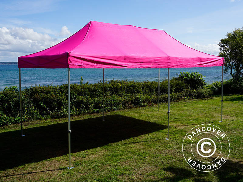 Gazebo pieghevole FleXtents PRO 3x6m Rosa