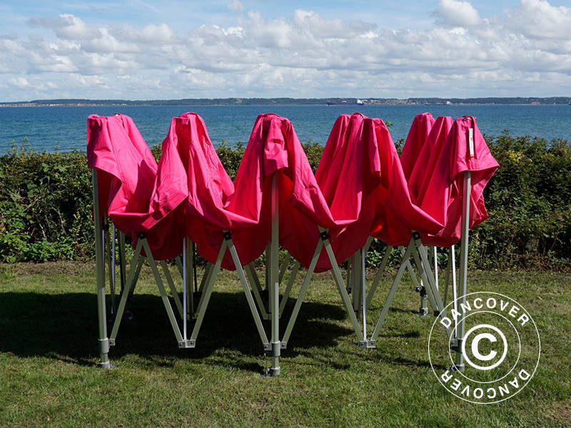 Gazebo pieghevole FleXtents Xtreme 50 3x6m Rosa