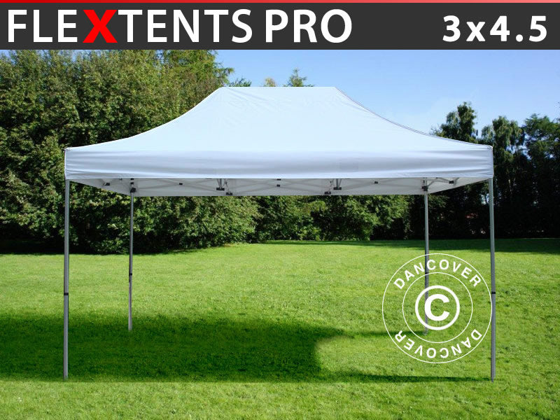 Flext. Pro 3x4,5m White Top & Frame GL