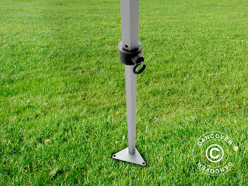 Faltzelt FleXtents PRO 3x4,5m Weiß, mit 4 Seitenwänden