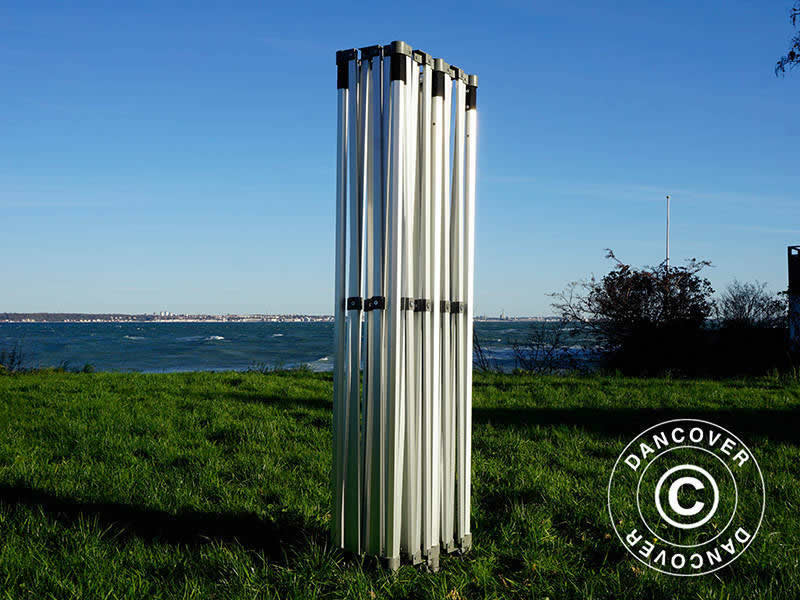 Telaio in alluminio per gazebo pieghevole FleXtents Xtreme 50 4x8m, 6 gambe, 50mm