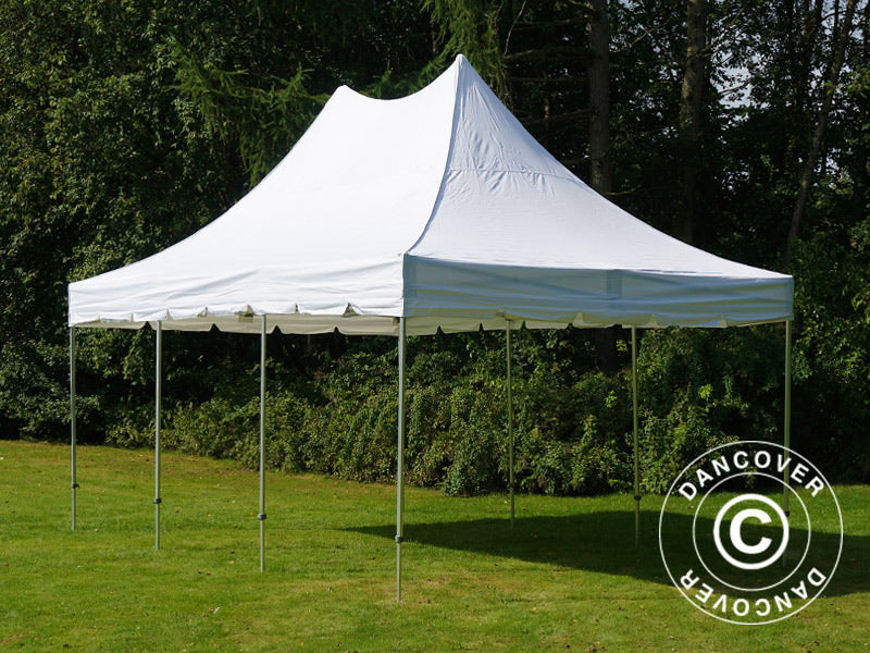 Faltzelt FleXtents PRO Peak Pagoda 4x6m Weiß